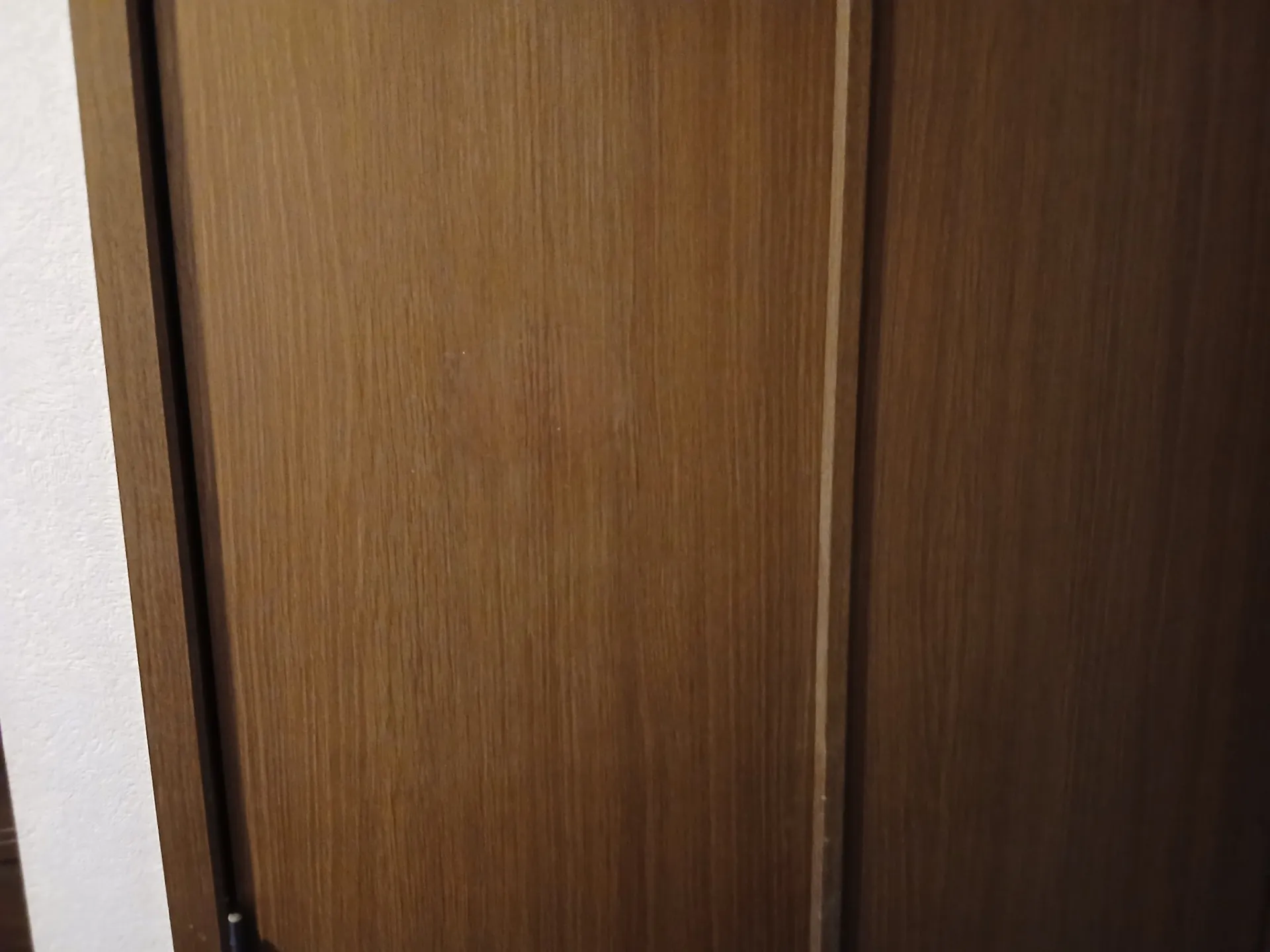 室内ドア陥没穴補修