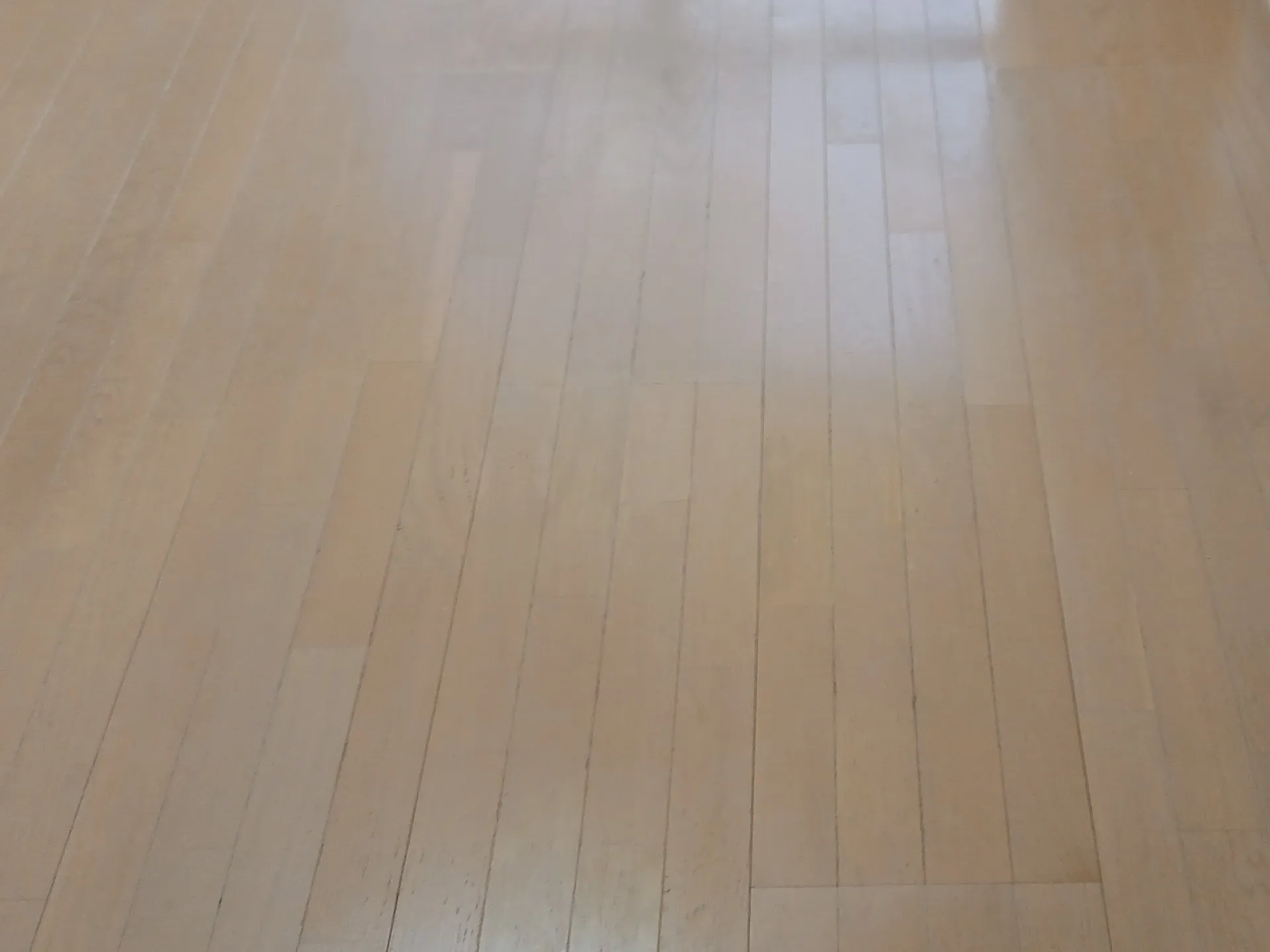 フローリング表面めくれ補修